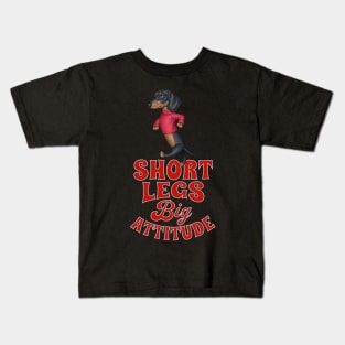 Short Legs Big Attitude Kids T-Shirt